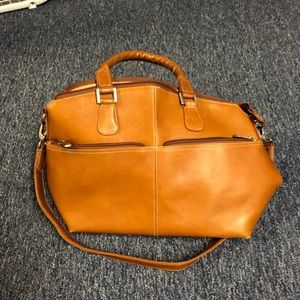 Leather brown purse